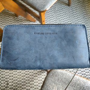 Portland Leather Accordion Zip Wallet (AP)